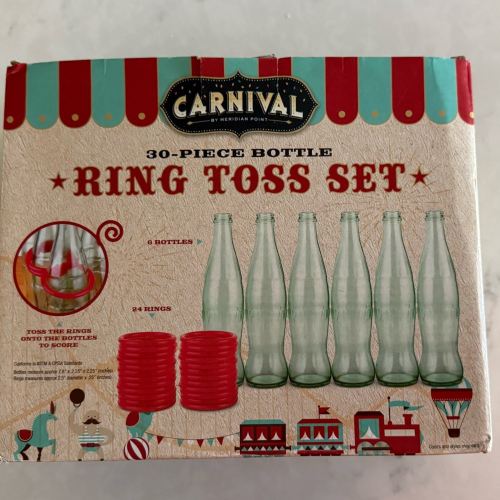 Ring Toss Set - Red and Green